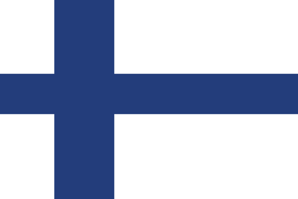 پرچم فنلاند